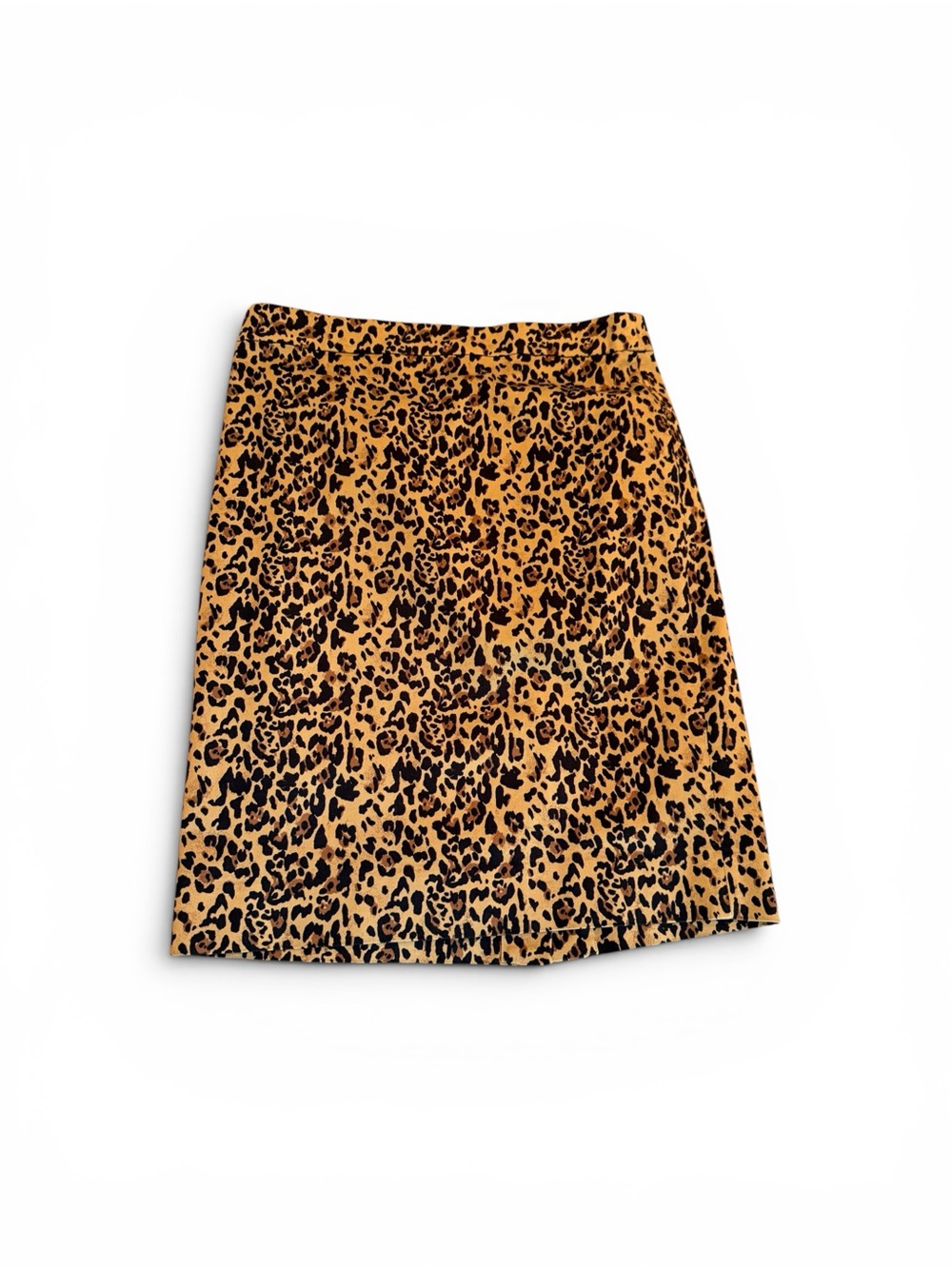 J. Crew Leopard Print Pencil Skirt - Tan and Black